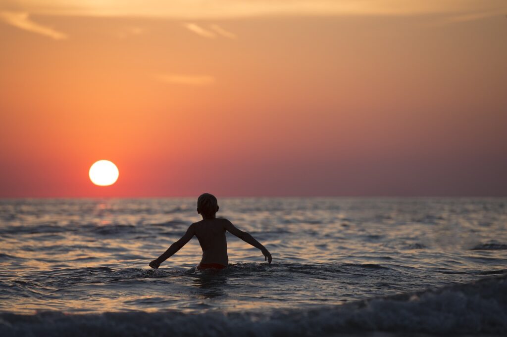 beach, boy, sunset-1853442.jpg